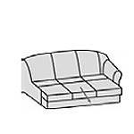3-Sitzer-Element vorziehbar<br />mit Bettkasten
